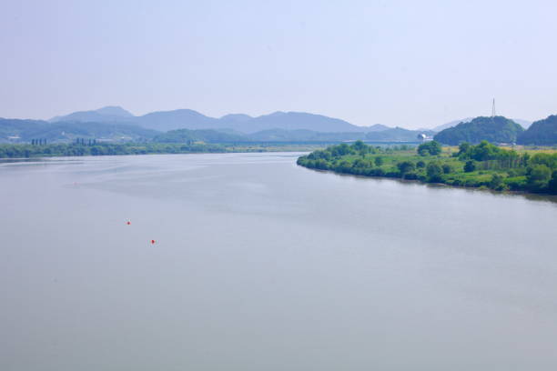 istock Geum River View from Baekje Bridge in Buyeo County 2203155140