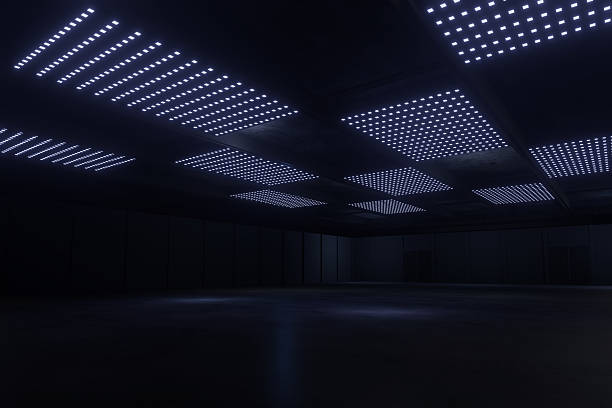 istock Empty hall exhibition centre.Big room.The backdrop for exhibition stands, booth,market,trade show.Conversation for activity,meeting.Arena for entertainment,event,sports.Indoor for Factory,showroom.3d render. 2203157802