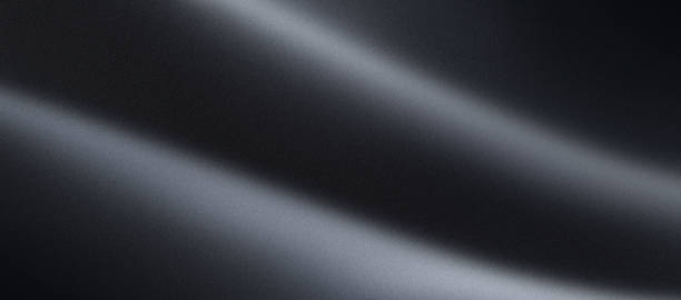 istock Black grainy gradient background, dark white gray monochrome abstract noise texture banner header backdrop design 2203159061