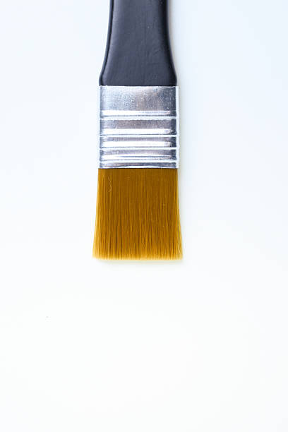 istock single paintbrush isolated on white background, object for art work 2203163912