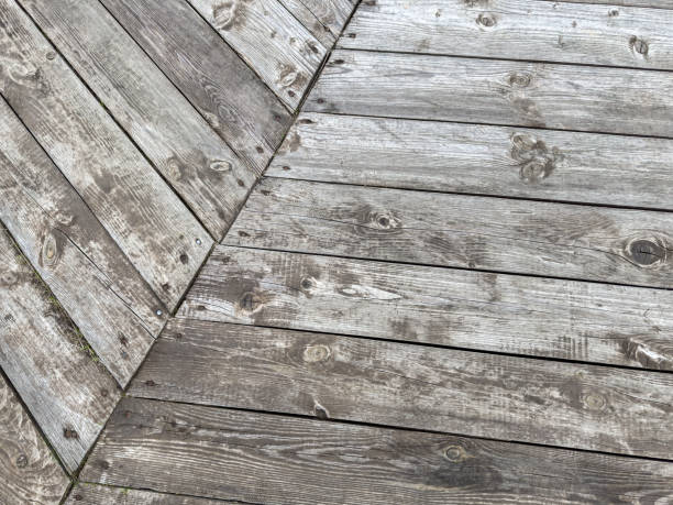 istock old grey wood background. rustic planks with rusty nails. high resolution. 2203165400