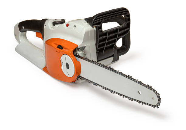istock electric chainsaw isolated on white background 2203174912