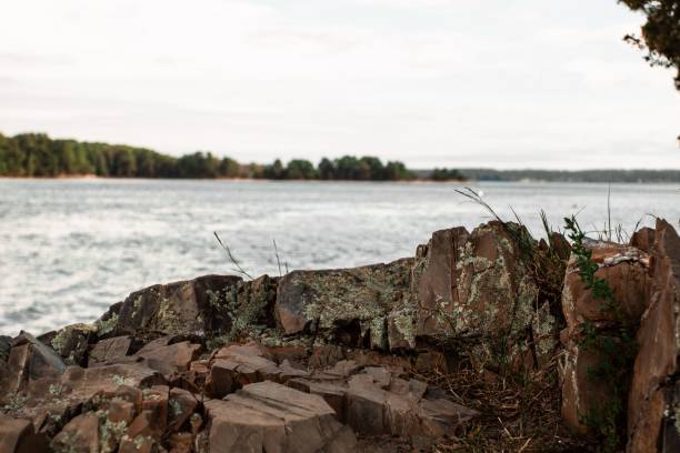 istock Scenic ocean front view at Adam's Point in Durham, New Hampshire 2203184388