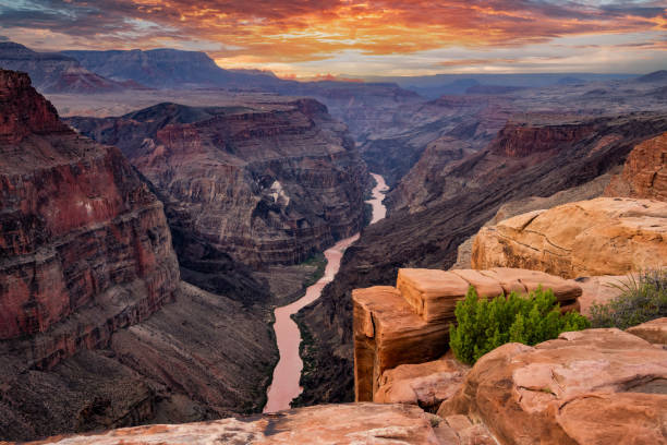 istock Grand Canyon Sunset at Toroweap North Rim 2203184904