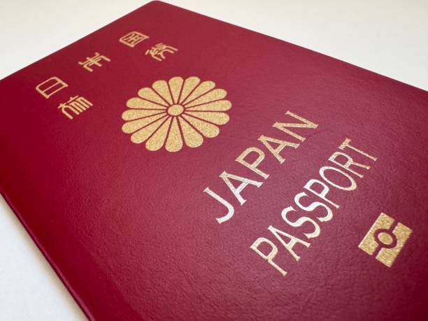 istock Japanese passport 2203185766
