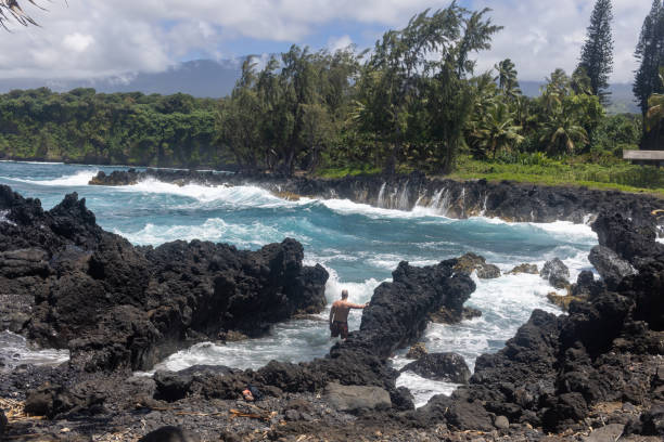 istock Keanae Lookout, Ke'anae Peninsula 2203188885