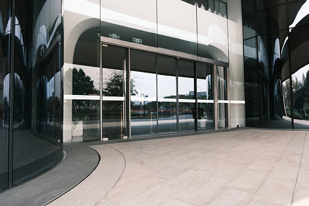 istock Entrance to a modern building. 2203190276