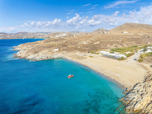 istock Lia beach, Mykonos island 2203190989