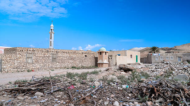 istock Exploring traditional buildings in Socotra under a clear blue sky 2203195906