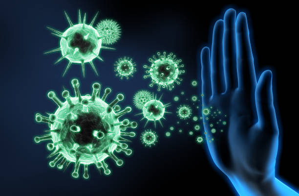istock Illustration of immune system defense concept 2203198183
