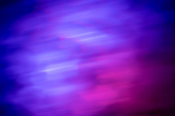 colorful fog in the dark