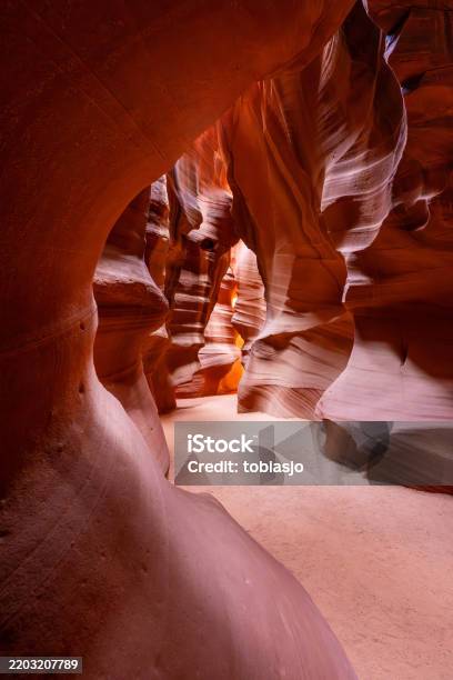 Antelope Canyon Abstract Maze Cave 0명에 대한 스톡 사진 및 기타 이미지 - 0명, 경관, 곡선