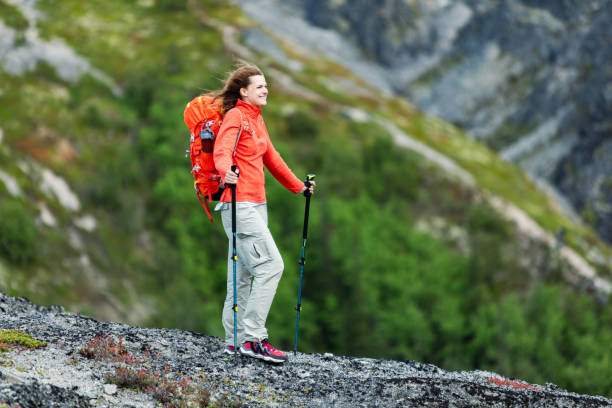 istock Solo travel in mountain 2203212595