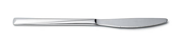 istock Stainless steel knife isolated on white background 2203212954