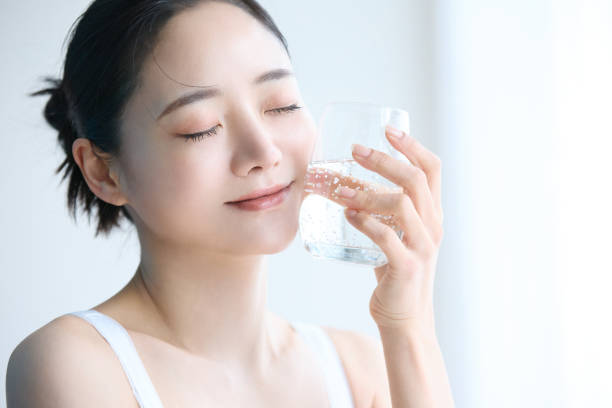 istock Young women's healthy skin care image 2203217292