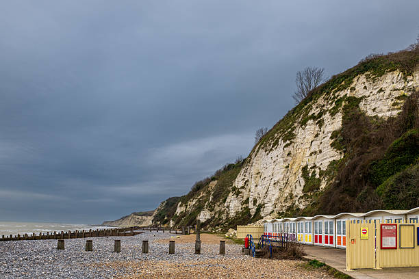 istock Sea, cliff and cloud at Eastbourne 2203217766