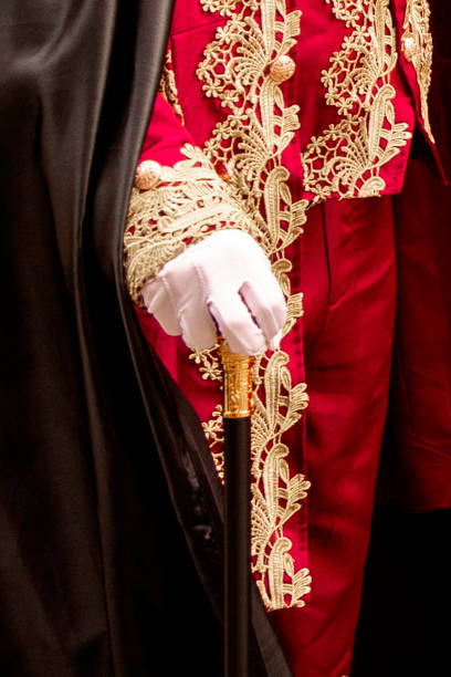 istock Details of a majesty's outfit 2203220041