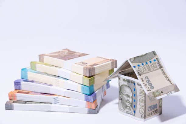 istock Indian currency notes stock photo 2203228781