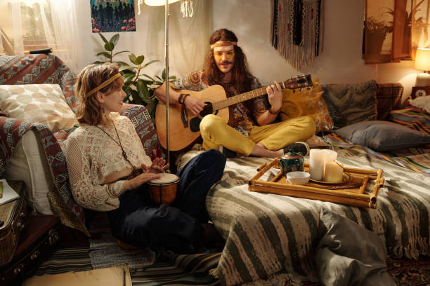 istock Jamming Session with Acoustic Guitar and Drums 2203238139