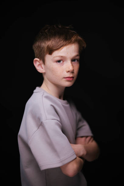 istock Nine-year-old Caucasian boy 2203238651