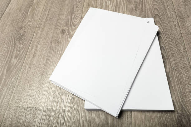 Blank poster on wood to replace your design