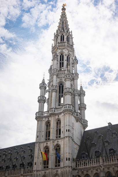 Grand Place, Brussels—stunning baroque architecture with gilded facades, ornate sculptures, and historic guild houses. A UNESCO site showcasing Belgium’s rich heritage and European elegance.