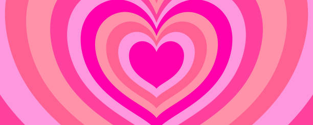 istock Heart background. Pink papercut heart background. Red and pink hear shape illustration. Love background 2203250118