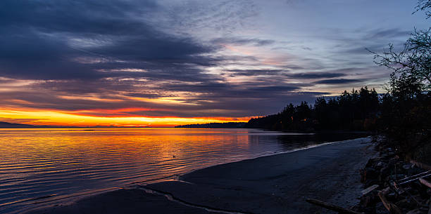 istock Stunning Sunset Over Beach on Vancouver Island, BC, Canada 2203252863