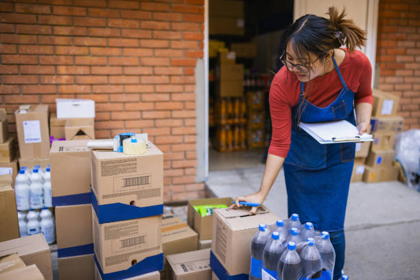 istock Retail Worker Conducting Stock Check 2203266789