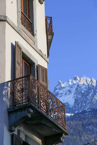 istock Downtown Chamonix, in the French Alps 2203267245