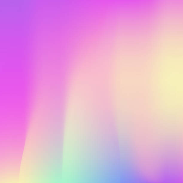 istock Pearlescent Gradient. Blue Metal Texture. Pop Holography Brochure. Chrome Mesh. Hologram Background. Vibrant Light. Retro Vector. Abstract Background. Pink Pearlescent Gradient 2203272330