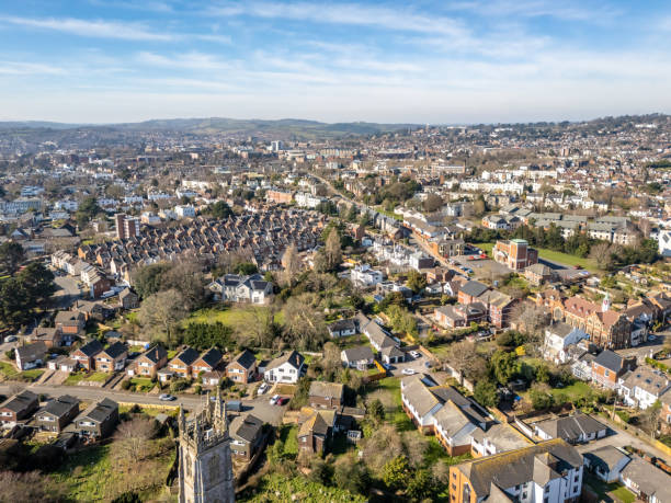 istock Heavitree , a residential suburb of Exeter 2203273741