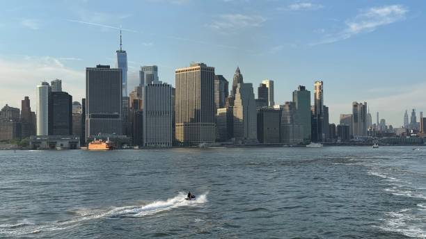 istock Daily Manhattan skyline views from the ferry 2203280046