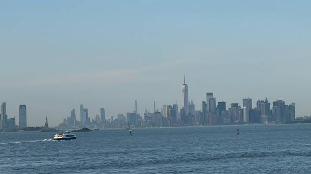 istock Daily Manhattan skyline views from the ferry 2203280111