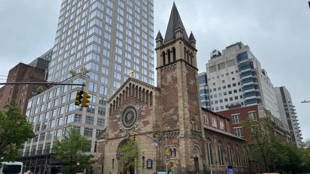 istock Historic Manhattan church NYC 2203280190