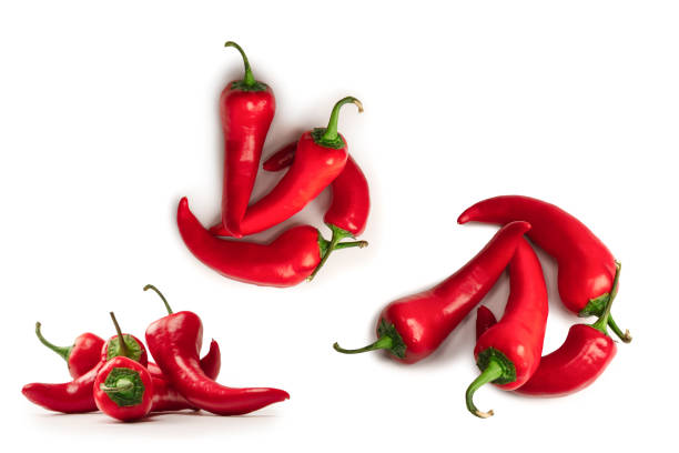 istock Red hot chili pepper isolated on a white background. 2203281250