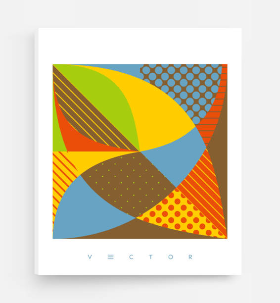 istock Cover design template. Abstract colorful geometric design. Vector illustration. Can be used for advertising, marketing or presentation. 2203294605