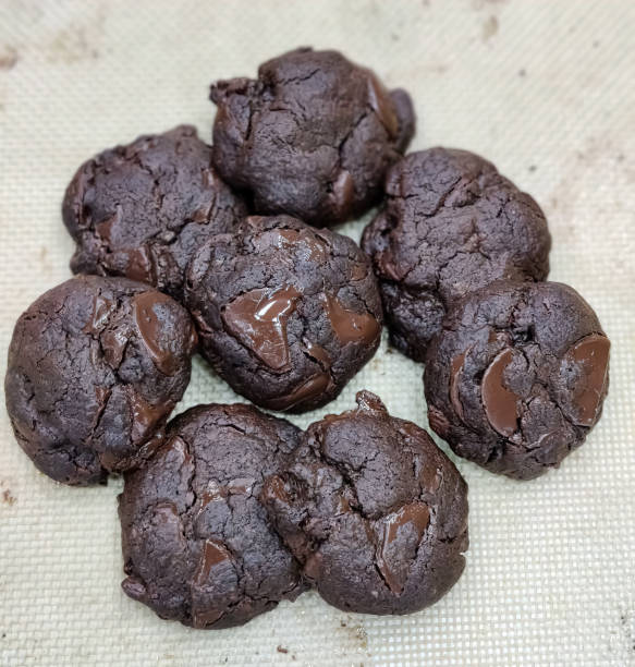 istock Homemade Chocolate Cookies with Chunks 2203304147