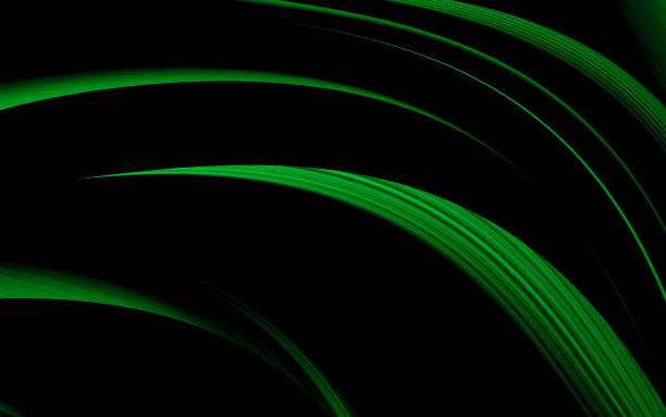 istock Background black and green dark are light with the gradient is the Surface with templates metal texture soft lines tech gradient abstract diagonal background silver black sleek with gray. 2203307143
