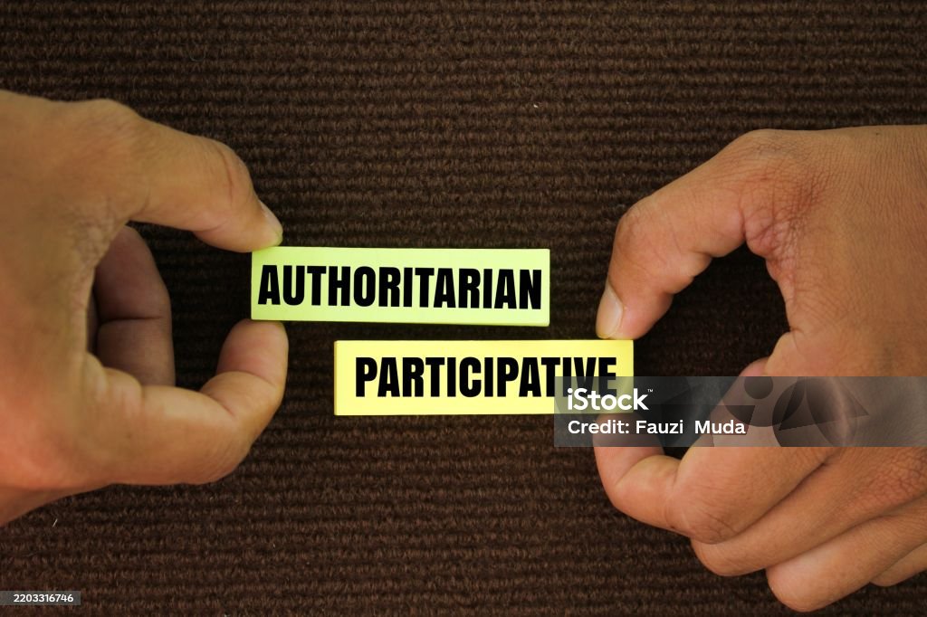 colored paper with the words authoritarian and participatory. these theories refer to two management styles colored paper with the words authoritarian and participatory. these theories refer to two management styles
communication, teamwork, leadership, strategy, management, ethnic, working, connection, engagement, conversation, diversity, solidarity, authority, collaboration, diverse, dictatorship, corruption, mentor, authoritarian, responsibility, common, boss, accomplish, achieving, authoritarianism, by, challenge, control, director, empowering, encourage, ethnicity, example, goals, idealist, inspiring, lead, managing, movements, organization, organizing, outstretched, participation, population, raised, shared vision, together, togetherness, visionary, voting Leadership Stock Photo colored paper with the words authoritarian and participatory. these theories refer to two management styles colored paper with the words authoritarian and participatory. these theories refer to two management styles
communication, teamwork, leadership, strategy, management, ethnic, working, connection, engagement, conversation, diversity, solidarity, authority, collaboration, diverse, dictatorship, corruption, mentor, authoritarian, responsibility, common, boss, accomplish, achieving, authoritarianism, by, challenge, control, director, empowering, encourage, ethnicity, example, goals, idealist, inspiring, lead, managing, movements, organization, organizing, outstretched, participation, population, raised, shared vision, together, togetherness, visionary, voting Leadership Stock Photo