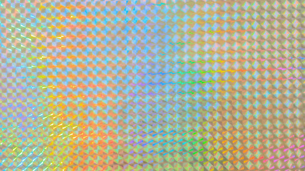 istock Holographic rainbow foil iridescent texture abstract hologram background 2203321846