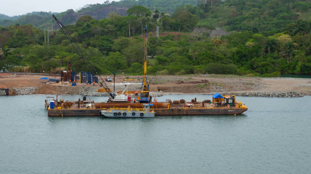 Salvador, Bahia, Brazil - September 09, 2022: Passengers disembarking from the ferry boat at the terminal in Salvador, Bahia.