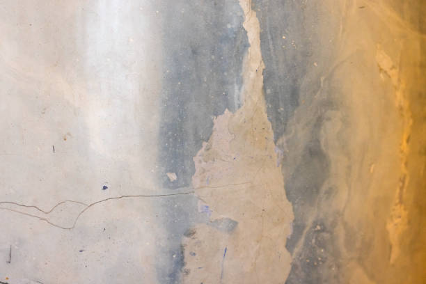 istock Textured surface featuring an abstract interplay of yellow and gray 2203332606