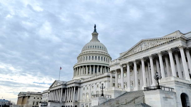 istock United States Capitol Building Under a Cloudy Sky 2203334175