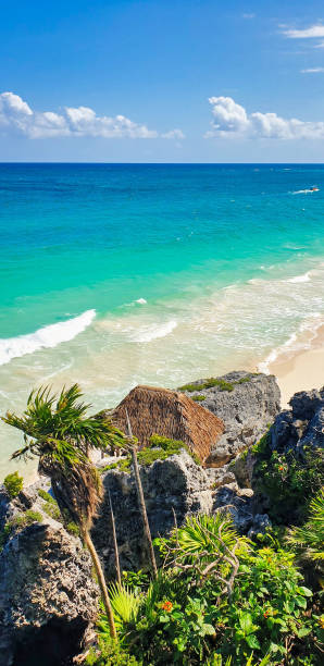 istock Caribbean Sea views,Tulum Maya ruins,Mexico 2203341634