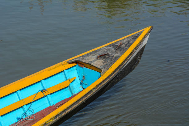 istock Wooden boat on Inle Lake, Myanmar 2203353706