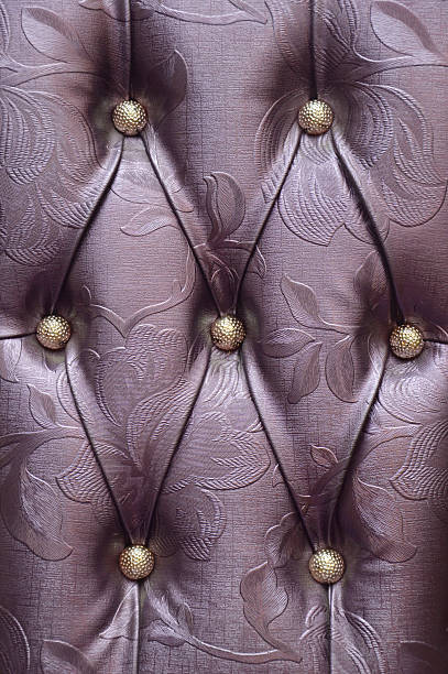 texture and pattern of red dark leather seat upholstery