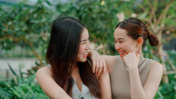 istock Asian friend talking together during break after working 2203363294