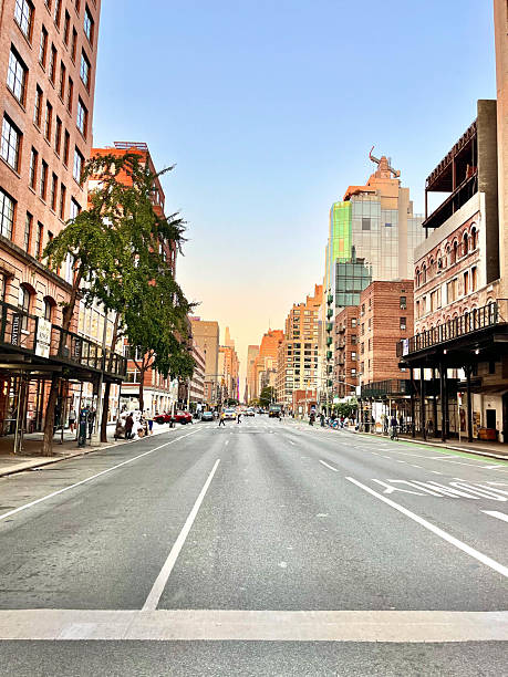 istock Busy Manhattan streets during sunset 2203366192