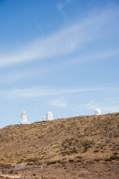 istock Teide Observatory at Instituto de Astrofisica de Canarias Under Clear Blue Sky 2203366881
